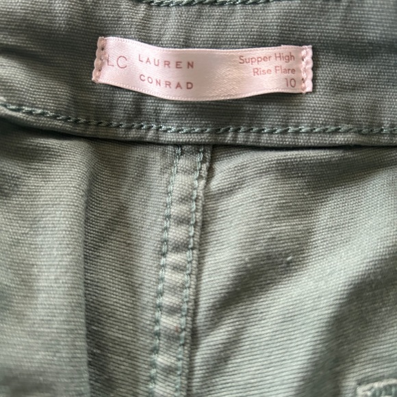 Lauren Conrad pants super high rise flare - Picture 3 of 3